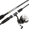 Leisure Sports Fishing Rod and Reel Combo, Spinning Reel, Gear for Bass and Trout Fishing, Great for Kids, Black 176151LZU - alternate 1